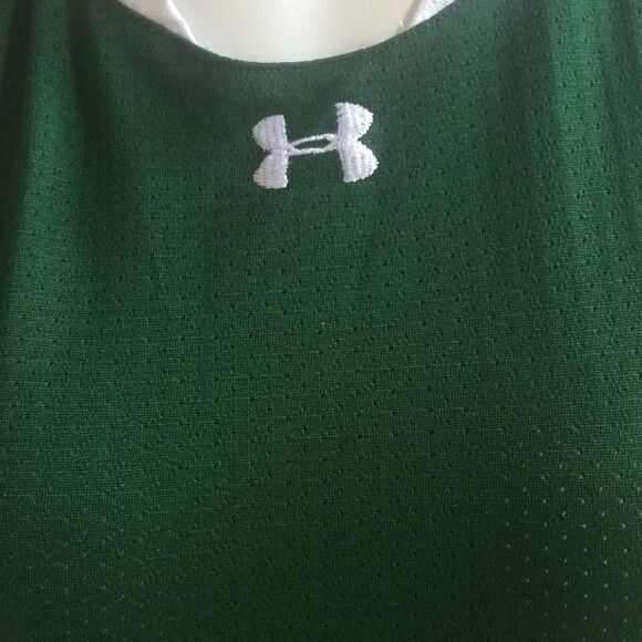 Under Armour Basketball Jersey Tank Green Women's Size Small S - Picture 2 of 7